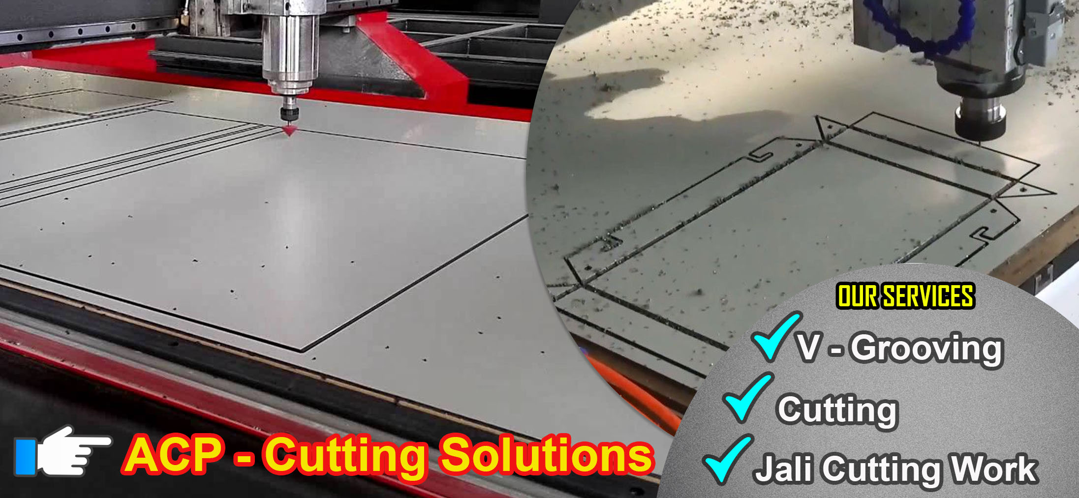 ACP Sheet Cutting Slide