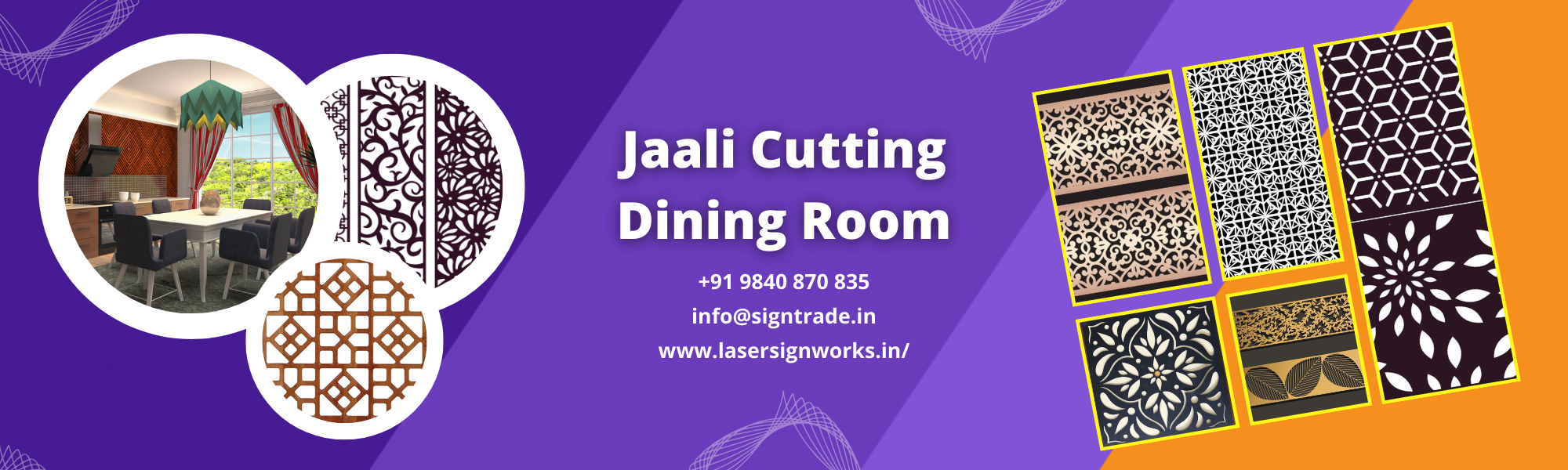 Jaali Cutting Dining Room