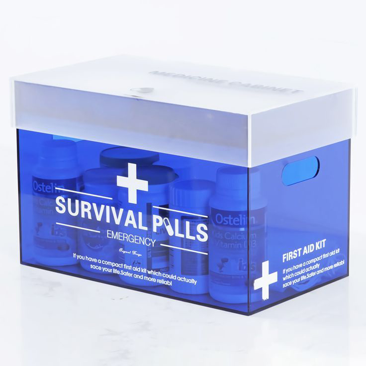 Acrylic First Aid Box3
