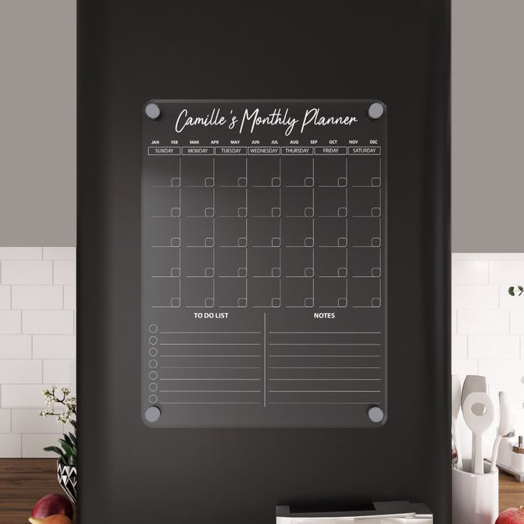 Acrylic Wall Calendar4